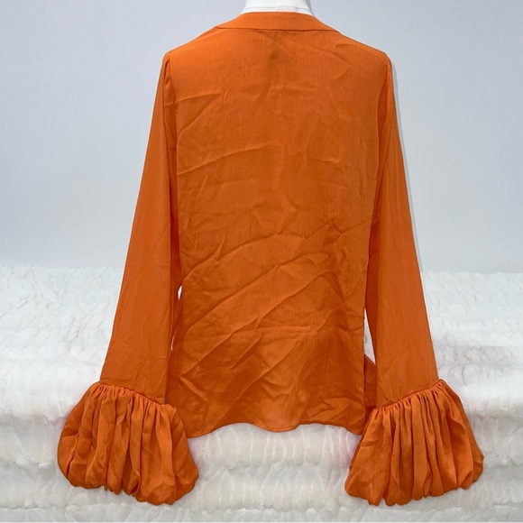 Fe Noel Puff Sleeve Cardigan - Picture 3 of 13